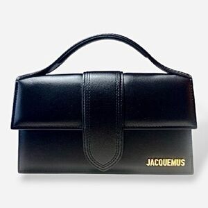 Jacquemus Le Grand Bambino Black Leather Handbag